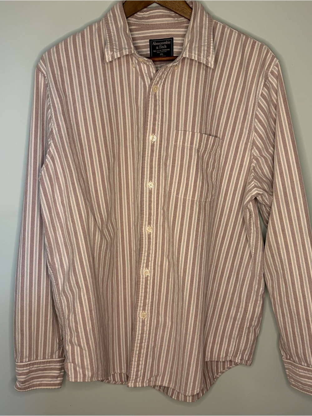 Abercrombie & Fitch Striped Button-Down Shirt